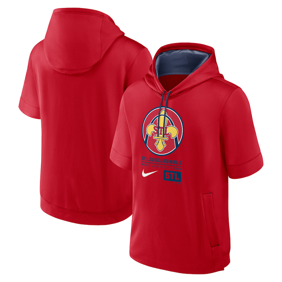 Men MLB St.Louis Cardinals red 2024 Nike hoodie->more jerseys->NBA Jersey